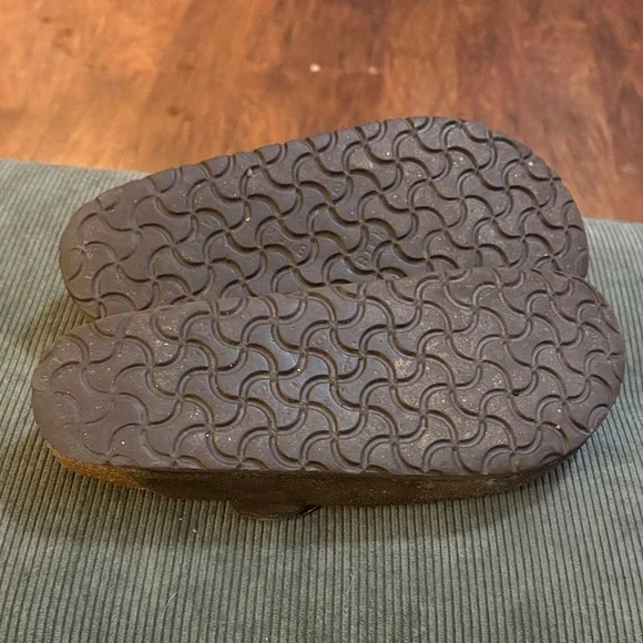 Birkenstock Brown Suede Mules - Picture 2 of 2